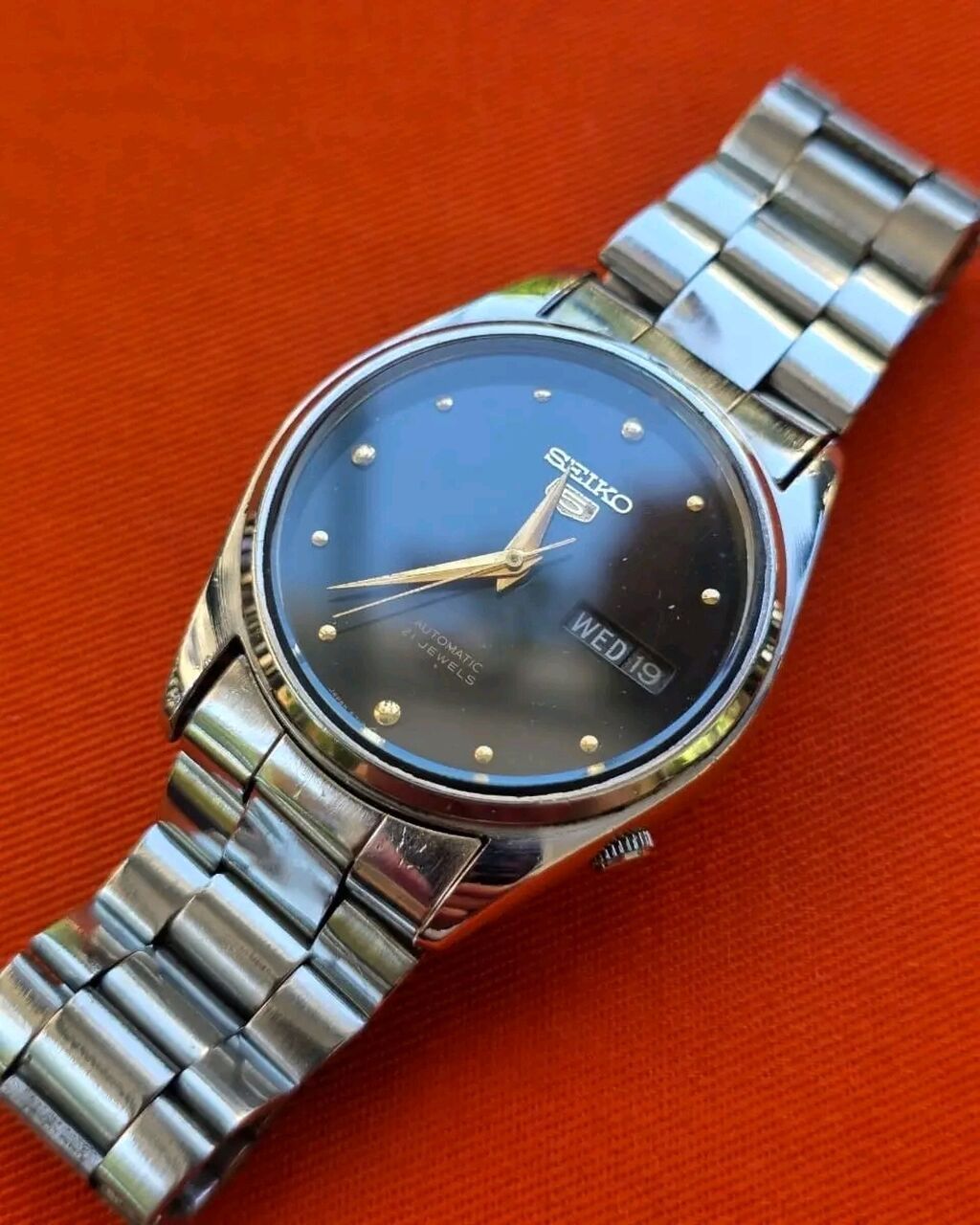 Seiko 5 avtomatik qol saatı - Brend/model: Seiko 5 - Mexanizm — Qol saatları, Bərdə (3)