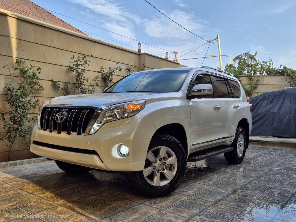 Toyota Land Cruiser Prado, 3.0 L, 2017 il, 140 000 km — Avtomobillər, Bakı (9)