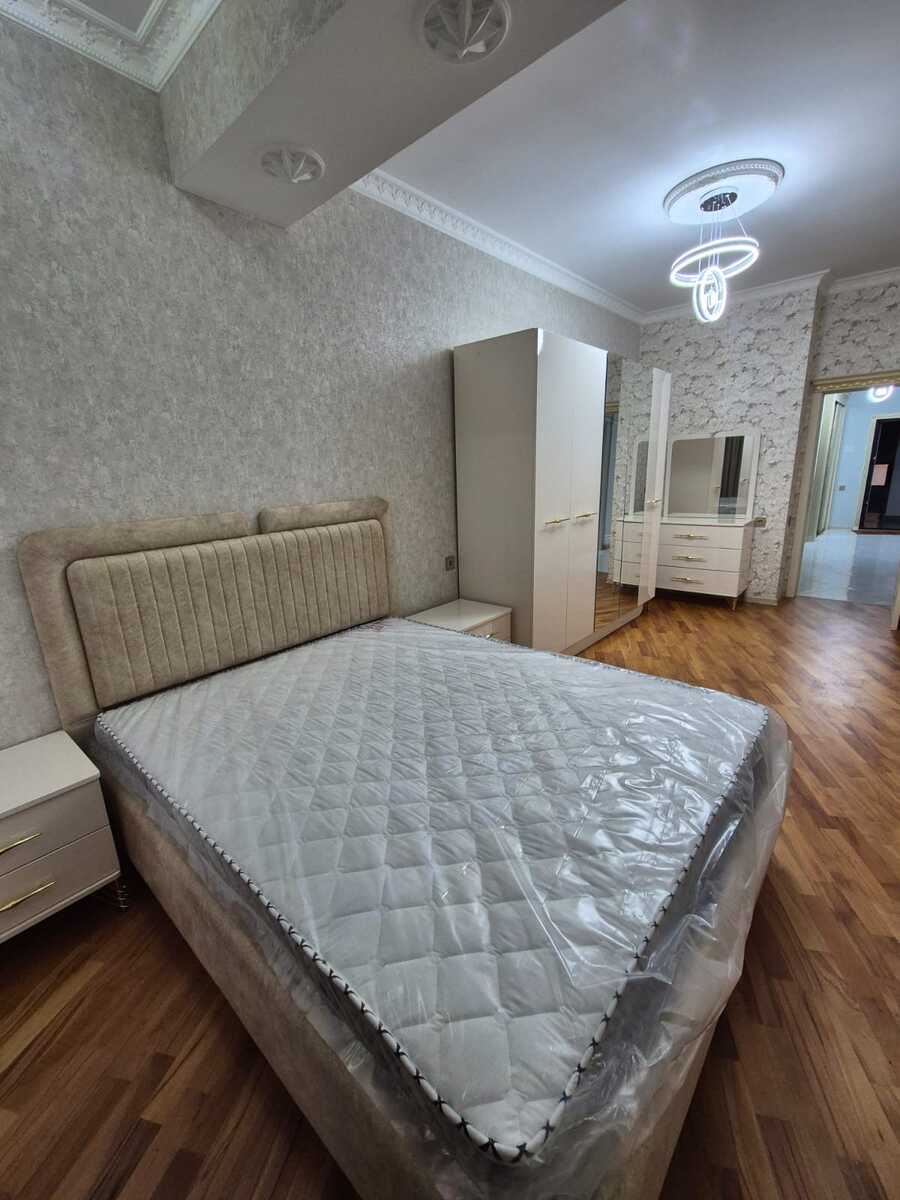 İcarəyə verilir 3 otaqlı yeni tikili 120 m² — Mənzil, Bakı (7)
