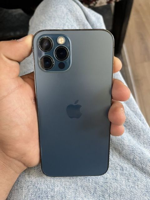 IPhone 12 Pro, 128 GB, Pacific Blue, Face ID — Gəncə
