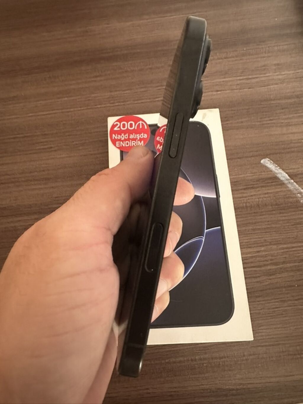 IPhone 16 Pro, 128 GB, Black Titanium, Face ID — Apple iPhone, Bakı (8)