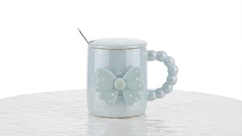 Fıncan 0298, keramika, mavi, 160 ml — Bakı