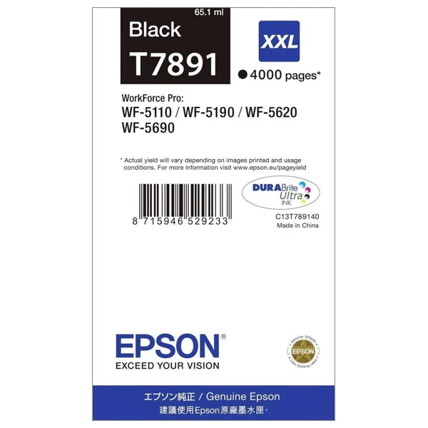 Epson T7891 Black C13T789140 — Bakı