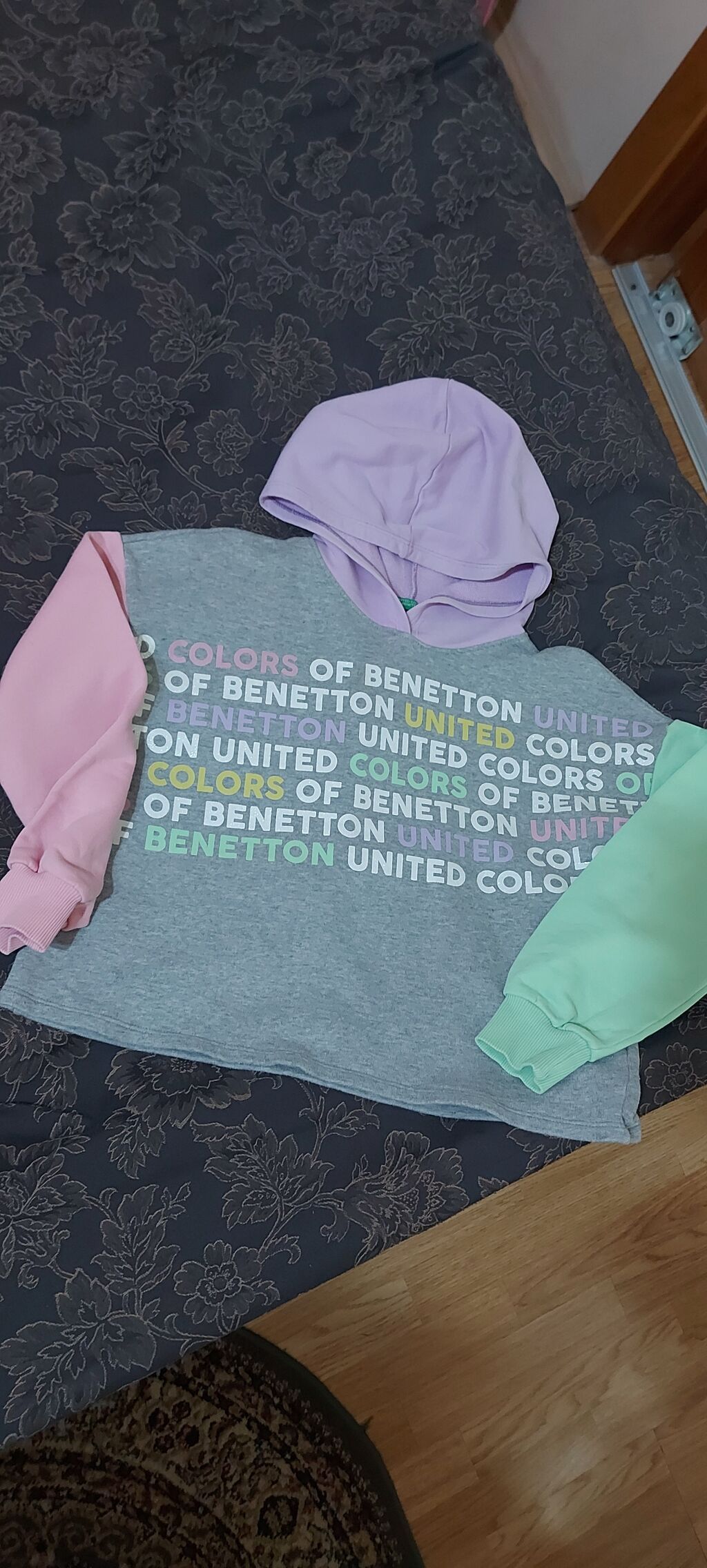 United Colors of Benetton uşaq kapüşonlu svitşört - Brend: United — Uşaq geyimi, Bakı (3)