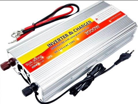 Mashin uvun invertor 12-220v ceviri hemde akkumulatoru sharj ele — Bakı
