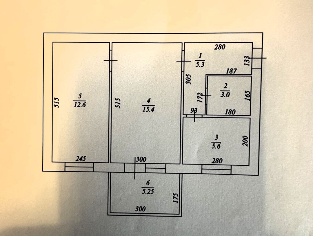 Satılır 2 otaqlı köhnə tikili 50 m² — Mənzil, Bakı (3)