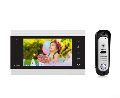 Domofon 7" Voltam VD-04 Video Qeydiyyat və İnterkom Funksiyalı — SMARTECS AZ — Güvenlik kamera sistemleri