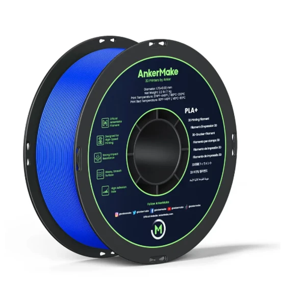 AnkerMake PLA+ Filament Mavi — Mallar, Bakı