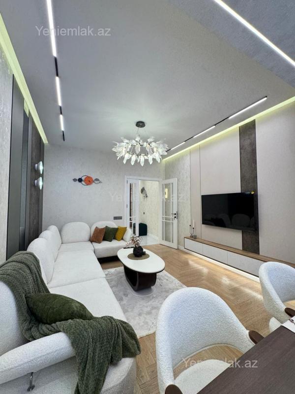 Satılır 3 otaqlı Bina evi menzil (Yeni tikili), 117 m², Nərimanov rayonu — Mənzil, Bakı (6)