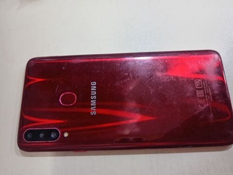 Samsung Galaxy A20s, 128 GB, rəng - Qırmızı, Sensor — Sumqayıt