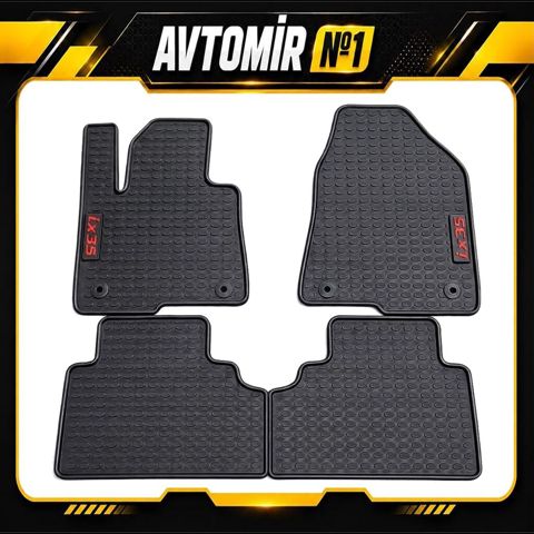 Hyundai ix35 2010-2016 üçün salon rezin ayaqaltı Hyundai ix35 — Bakı