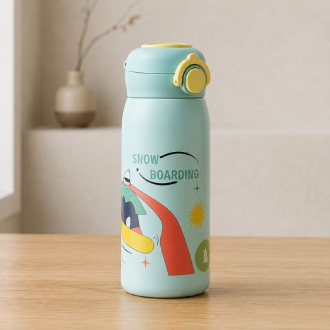 Termos, 400 ml, Paslanmayan polad, Rəngbərəng — Bakı
