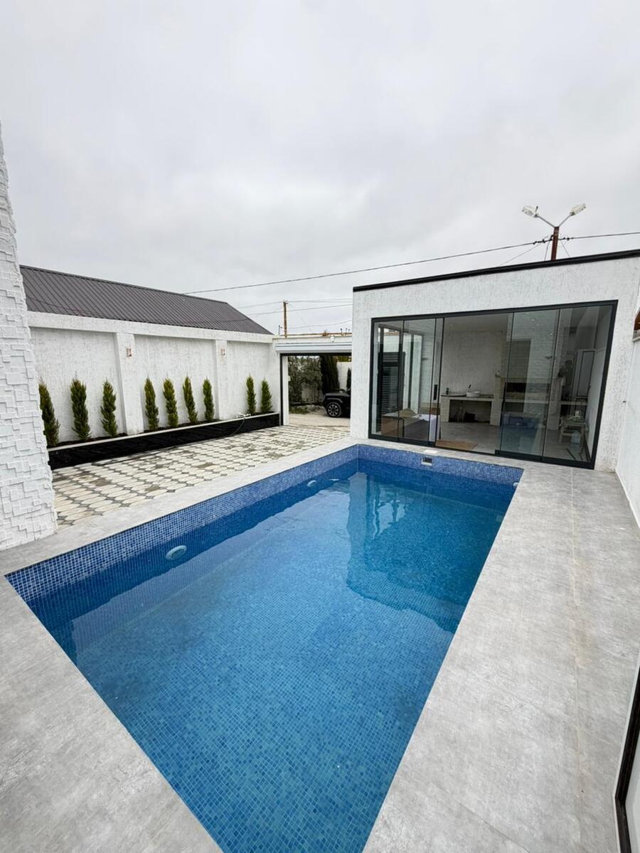 Satılır 4 otaqlı həyət evi/bağ evi 140 m² — Ev, villa, Bakı (4)