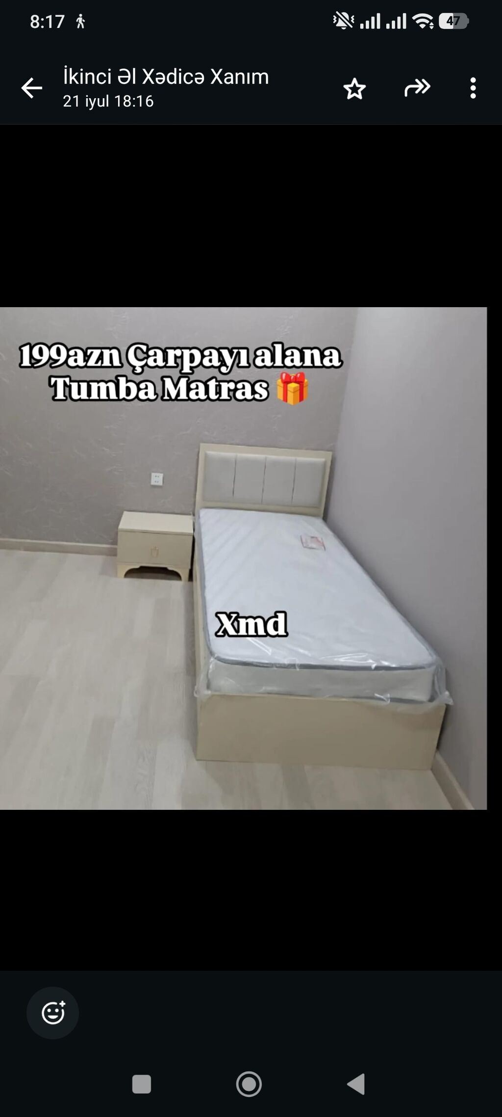 İstehsalin ozunden alin hem vaxtinza hem cibinize qənaət edin — Yataqlar, Bakı