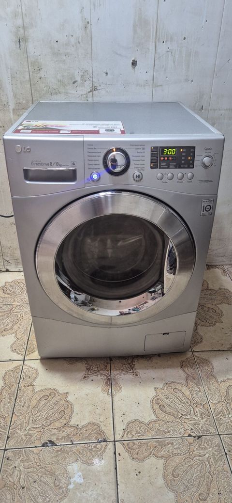Paltaryuyan maşın LG, 8 kq, İşlənmiş, Avtomat, Qurutma var, Ödənişli çatdırılma — Bakı
