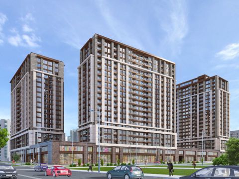 Satılır 2 otaqlı yeni tikili 68 m² — Bakı