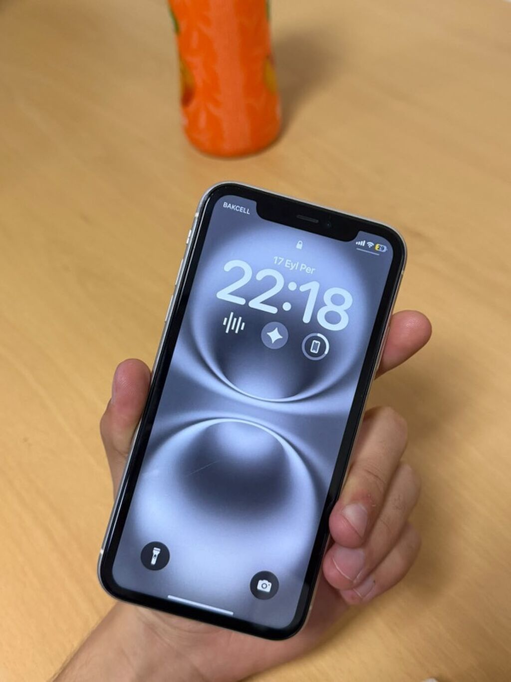 IPhone 11, Ağ, Face ID — Apple iPhone, Bakı (6)
