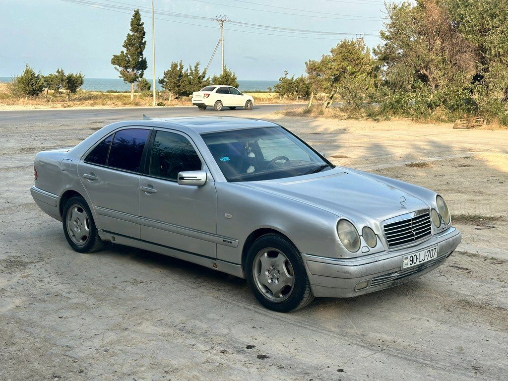 Mercedes E 230, 2.3 L, 1996 il, 273 500 km 90-LJ-707 — Avtomobillər, Sumqayıt (6)
