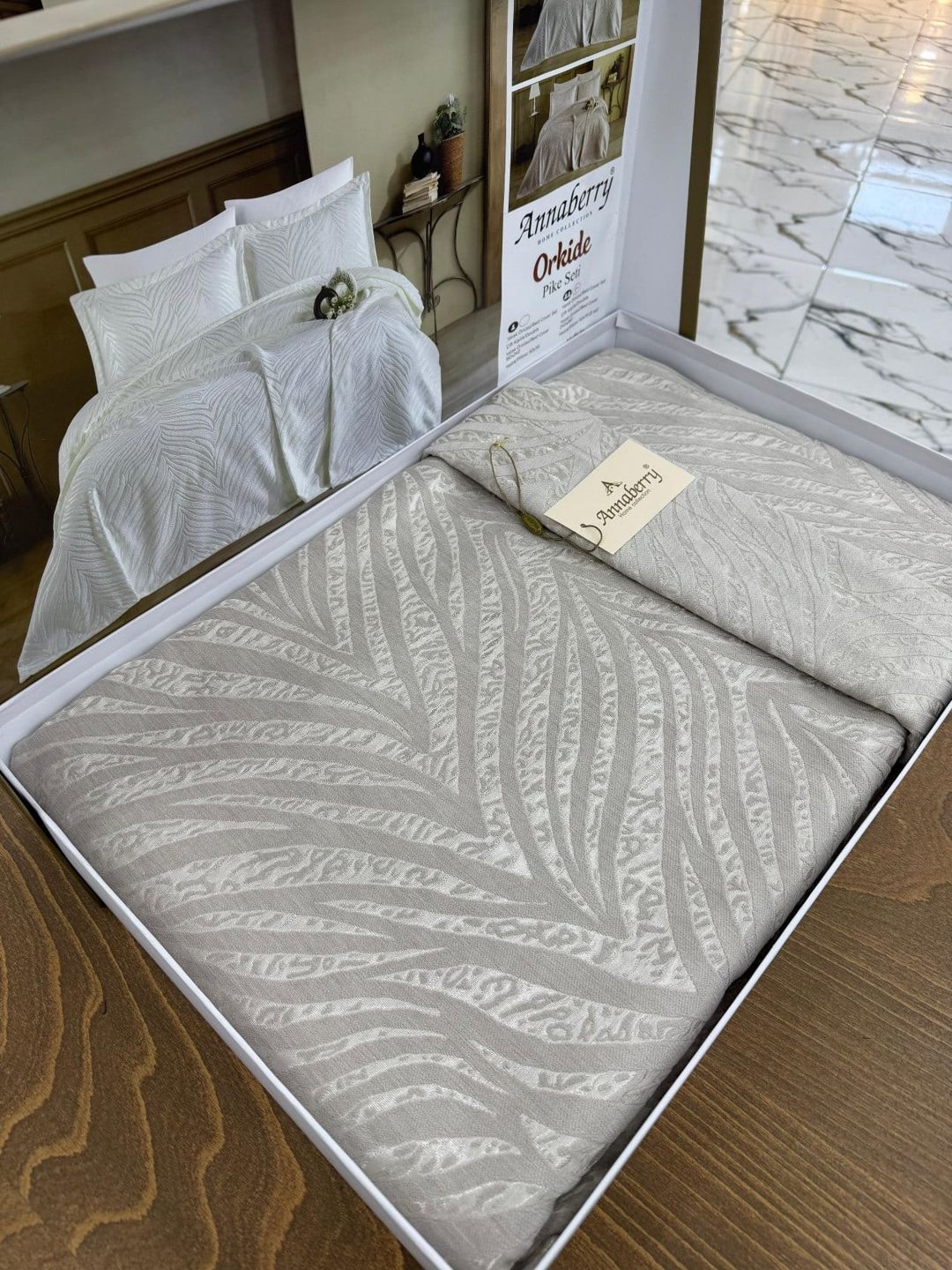 Yataq örtüyü Annaberry Orkide, 240x260 sm, 2 ədəd yastıq üzü 50x70 sm, Türkiyə istehsalı - BL1306 — Mallar, Bakı