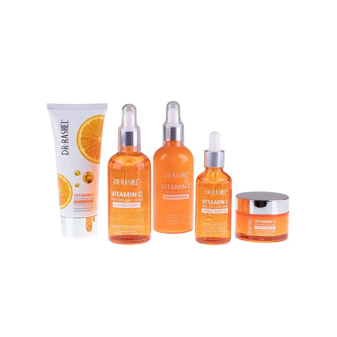 Qulluq vasitələri dəsti Dr.Rashel Vitamin C Brightening & Anti Aging 5 Pieces Skin Care Set — Mallar, Bakı (2)