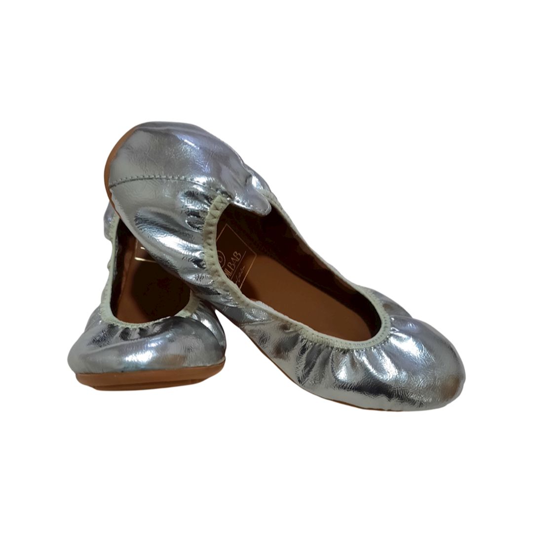 Qadınlar üçün iti burun baletkalar Rollbab SH6003108, gümüşü, təbii dəri, ölçü 37 — Mallar, Bakı (3)