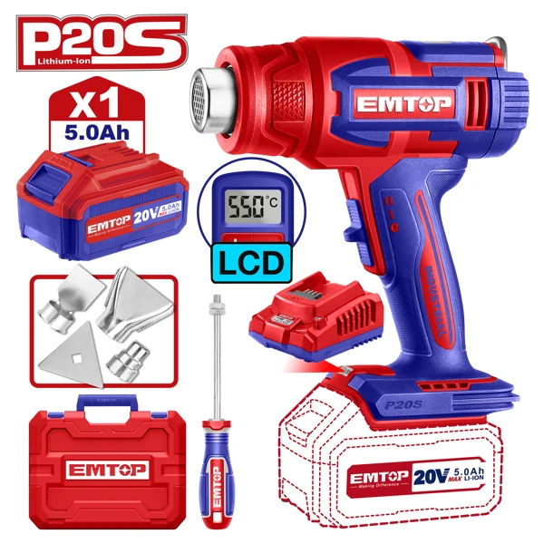 Cordless heat gun EHGN200315 — OnMaster — Təmir və tikinti
