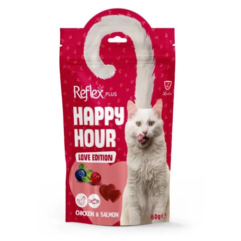 Yastıqcıqlar Reflex Cat Happy Hour Chicken & Salmon 60 q — Bakı