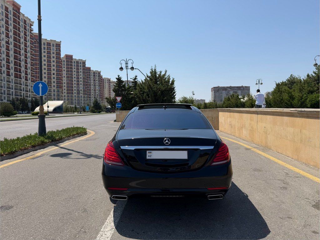 Mercedes S 550, 4.7 L, 2013 il, 237 000 km — Avtomobillər, Bakı (4)