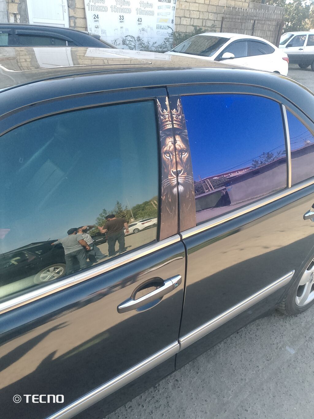 Mercedes-Benz E-Class (W210) sedan - Kuzov: sedan, tünd göy/qara rəng 42-CB-360 — Avtomobillər, Lənkəran (8)