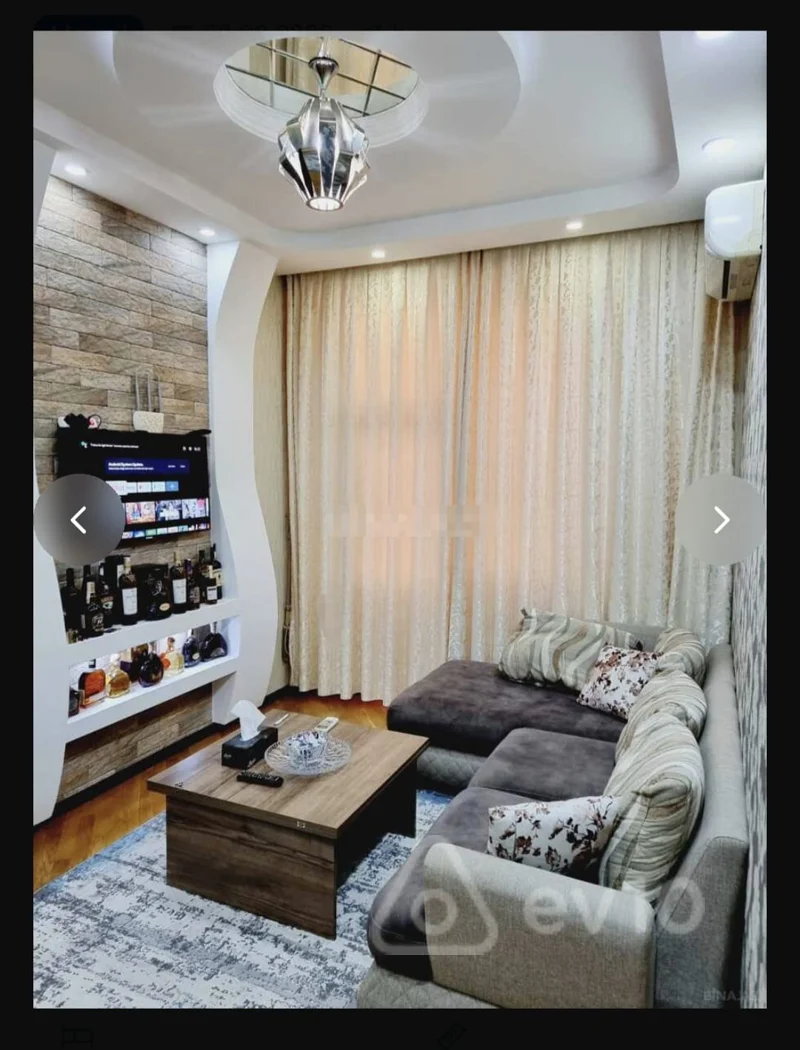 2 otaqlı mənzil, 55 m², Hüseyn Seyidzadə küçəsi — kirayə — Mənzil, Bakı (9)