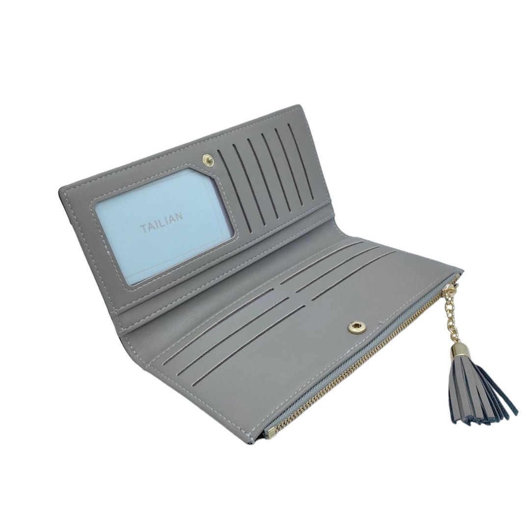 Qadınlar üçün pul kisəsi Tailian T3676-248 GREY_1, boz — Mallar, Bakı (2)