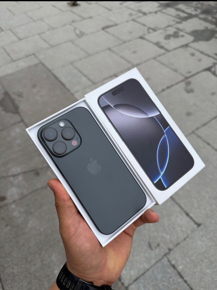 Apple iPhone 16 Pro Black Titanium 256GB/8GB — Smartfonlar, Bakı (8)