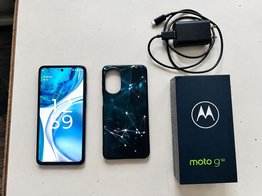 Motorola Moto G52, 64 GB, rəng - Boz — Motorola, Quba