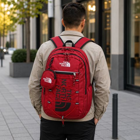 Şəhər bel çantası, qırmızı, parça, 25 l — Bakı
