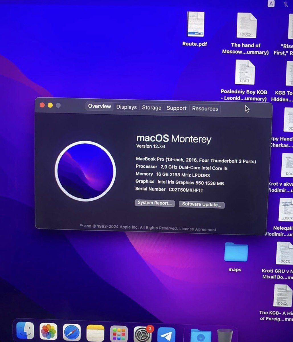 Apple Macbook Pro 2016 — Noutbuklar, Bakı (7)