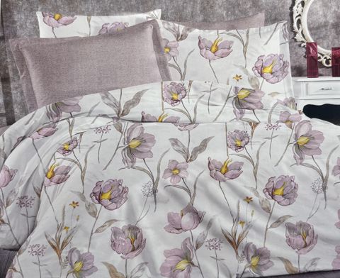 Yataq dəsti Empathy Home 10, yorğan üzü 160x220 sm 2 əd, mələfə 240x260 sm, yastıq üzü 50x70 sm 2 əd, ailəvi, ranfors, çəhrayı — Bakı