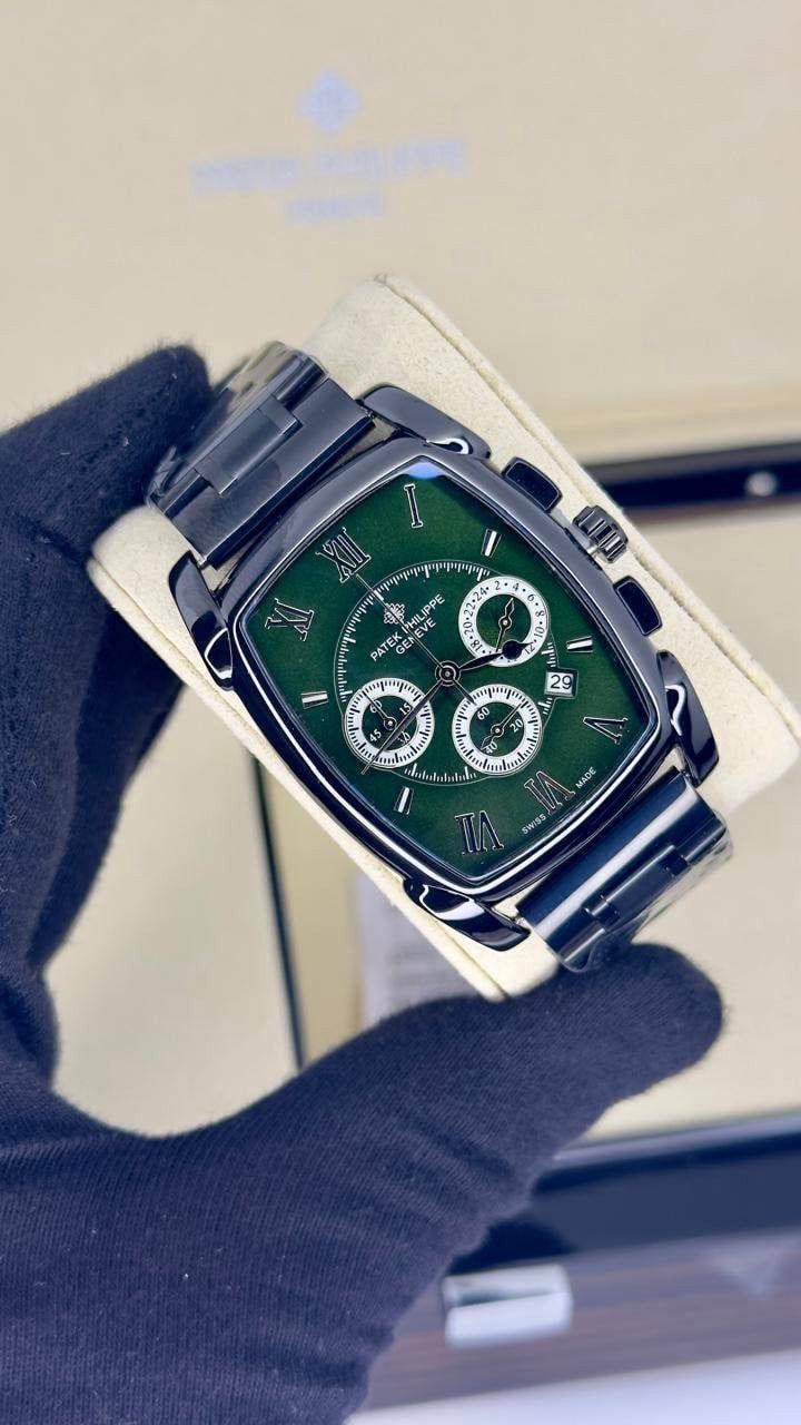 Kişi qol saatı TCS_2980 Black/Green — Mallar, Bakı