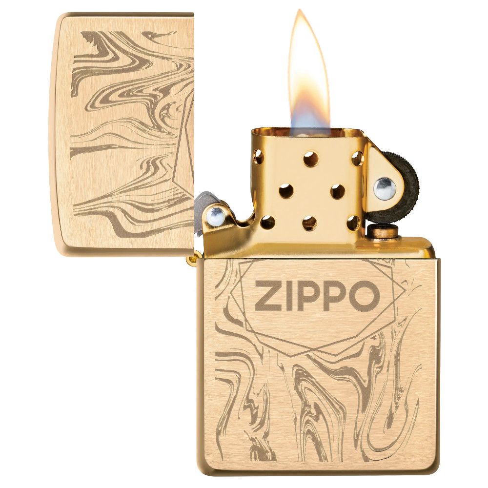 Alışqan Zippo 48081, çaxmaqdaşı, paslanmayan polad, 12 ml — Mallar, Bakı (2)