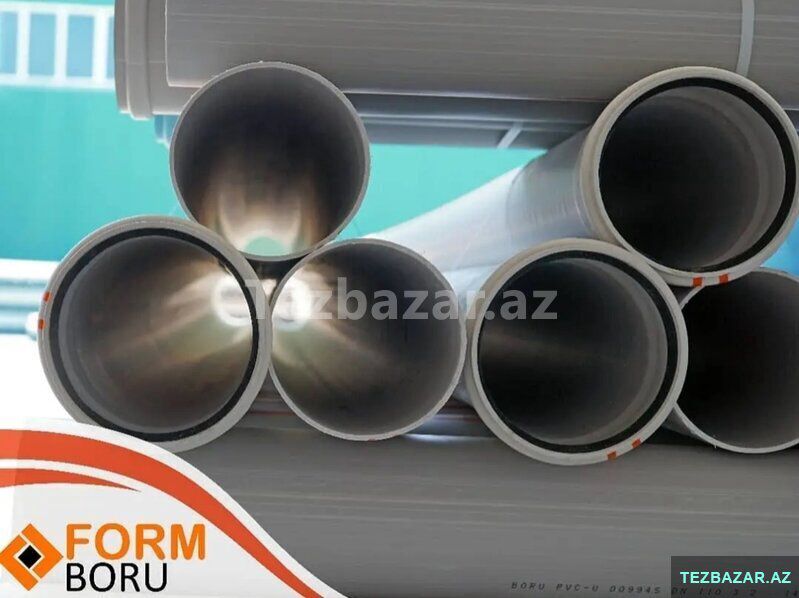 Plastik borular — Pəncərələr, qapılar, balkonlar, Bakı (6)