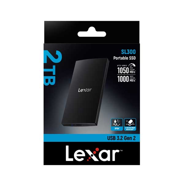 Lexar 2TB SL300 USB 3.2 Gen 2 Portable SSD — Mallar, Bakı