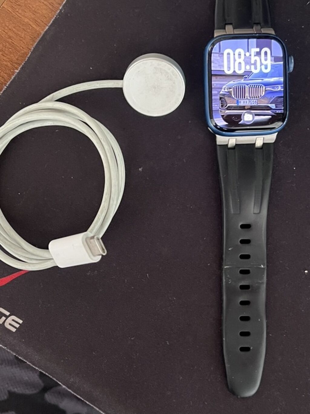 Satılır Apple Whatch Series 7 45mm 84% Battery — Ağıllı saatlar, Bakı (7)