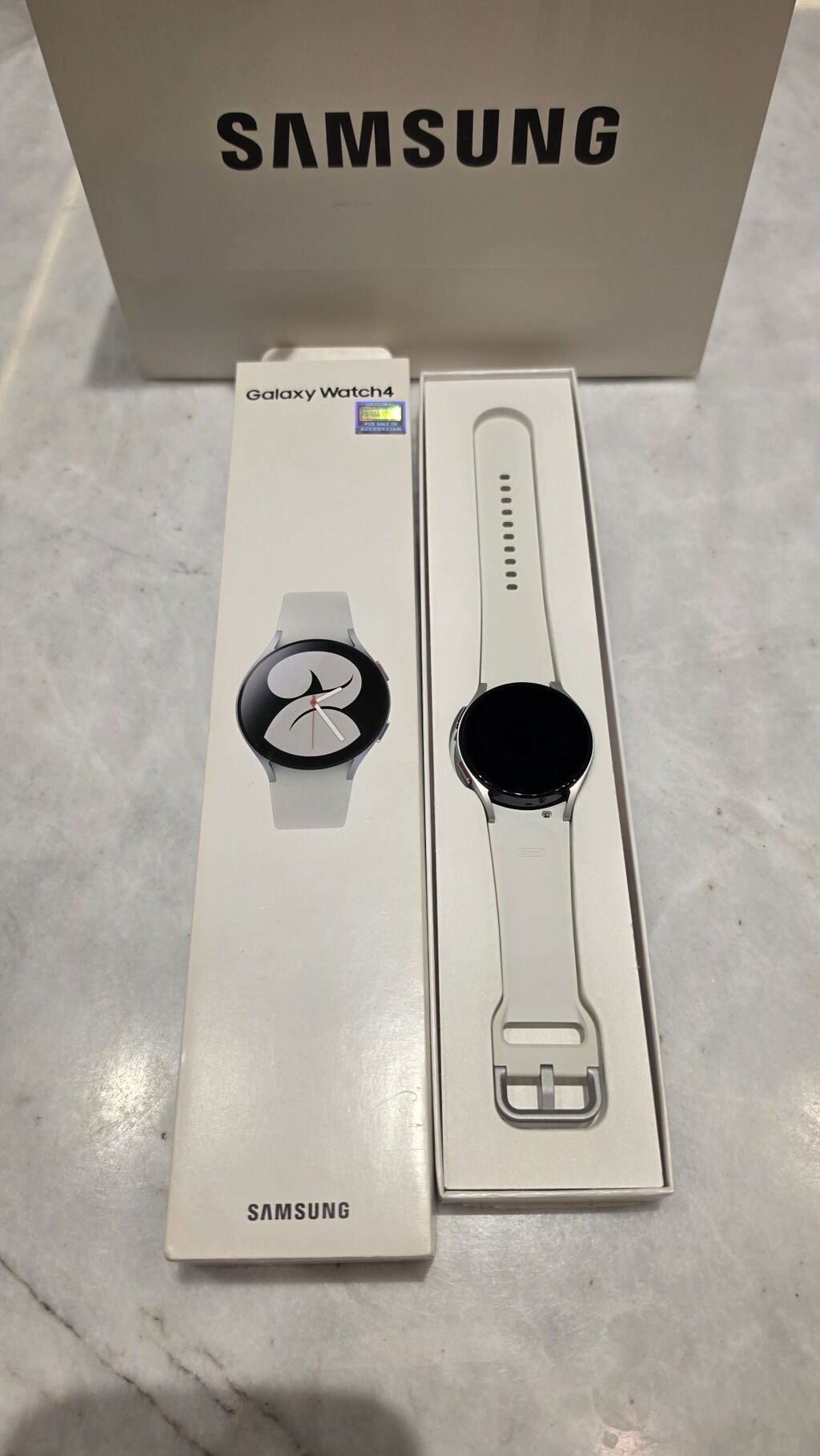 İşlənmiş, Smart saat, Samsung, Sensor ekran, rəng - Gümüşü — Ağıllı saatlar, Bakı (2)