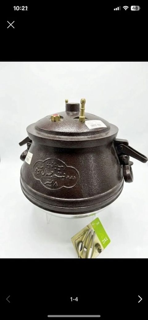 Döküm təzyiq qazanı (soba üstü/küctaxta üçün) - Material: ağır döküm — Bakı