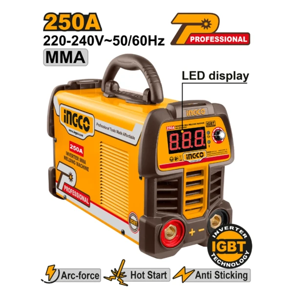 Ingco qaynaq Aparatı 250A ING-MMA25069 — OnMaster