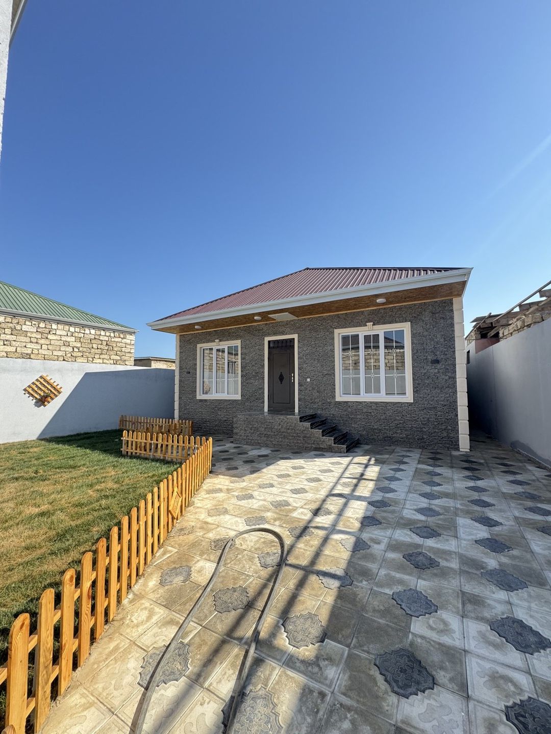 Satılır 3 otaqlı həyət evi/bağ evi 100 m² — Ev, villa, Bakı (2)