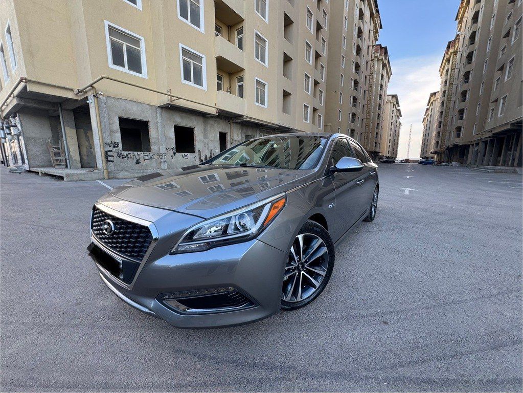Hyundai Sonata, 2.0 L, 9.8 kWh, 2017 il, 130 600 km — Avtomobillər, Bakı (5)