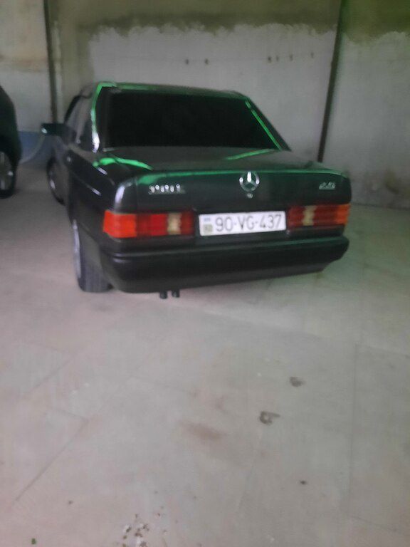 Mercedes 190, 2.0 L, 1992 il, 525 345 km 90-VG-437 — Avtomobillər, Bakı (3)
