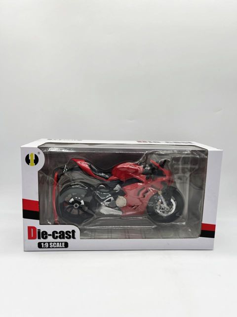 Oyuncaq motosikl Ducati Panigale V4, metal, qırmızı, 3 yaş — Bakı