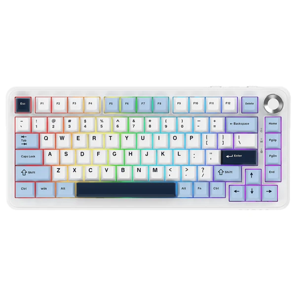 Ajazz AK820 MAX Plus Blue - White - Dark Blue — Mallar, Bakı
