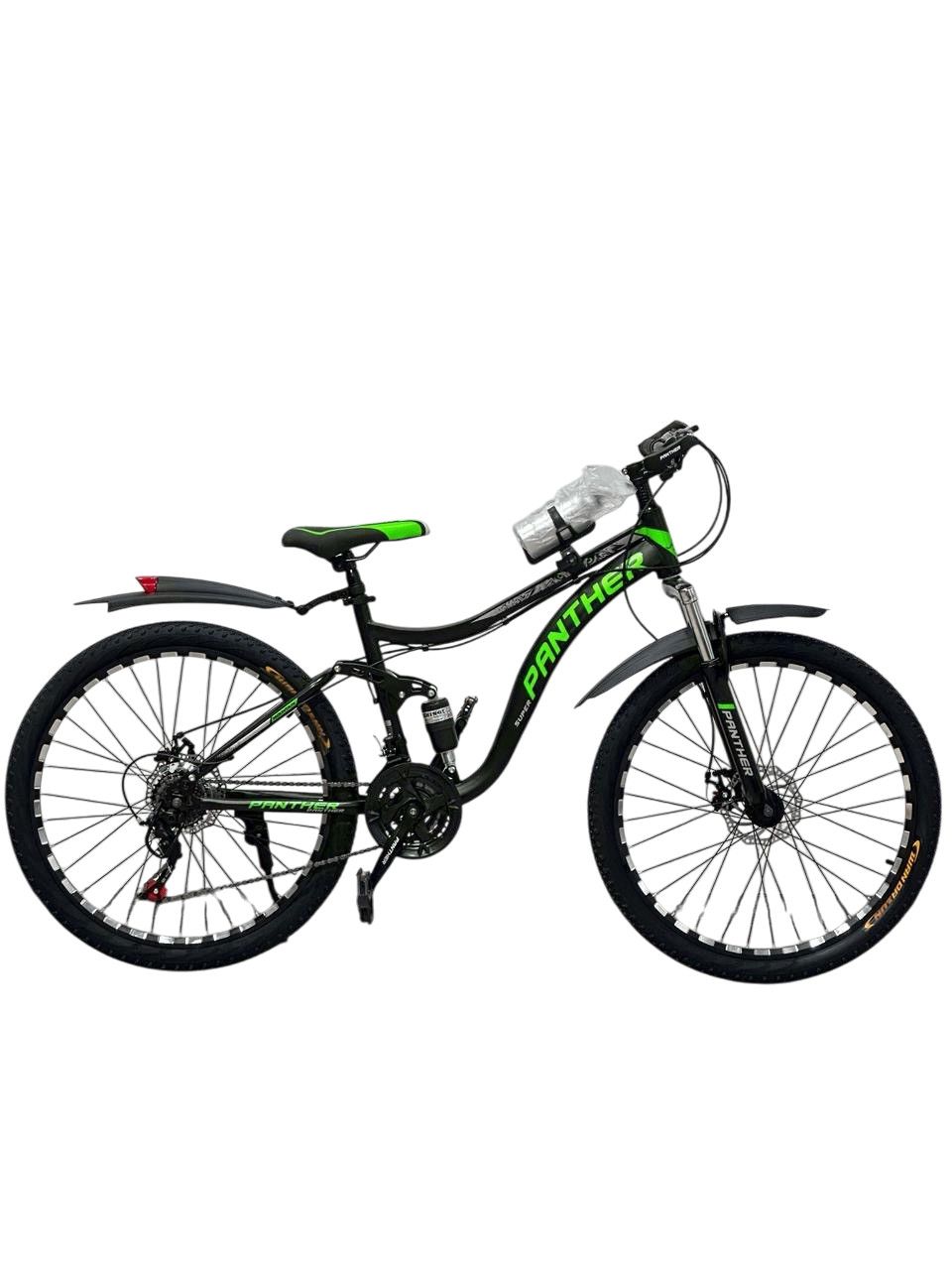 Dağ velosipedi Panter, 24", Yaşıl/Qara — Velosipedlər, Bakı